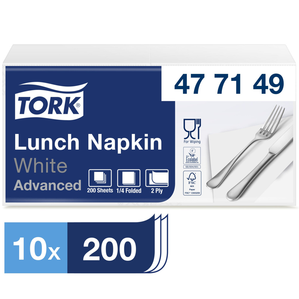 Tork Edge Emboss Lunch napkin