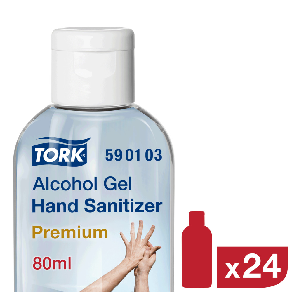 Désinfectant pour les mains en gel d'alcool Tork
