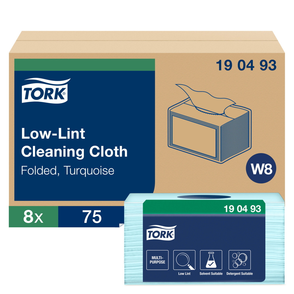 Tork W8 Precision folded Cleaning cloth