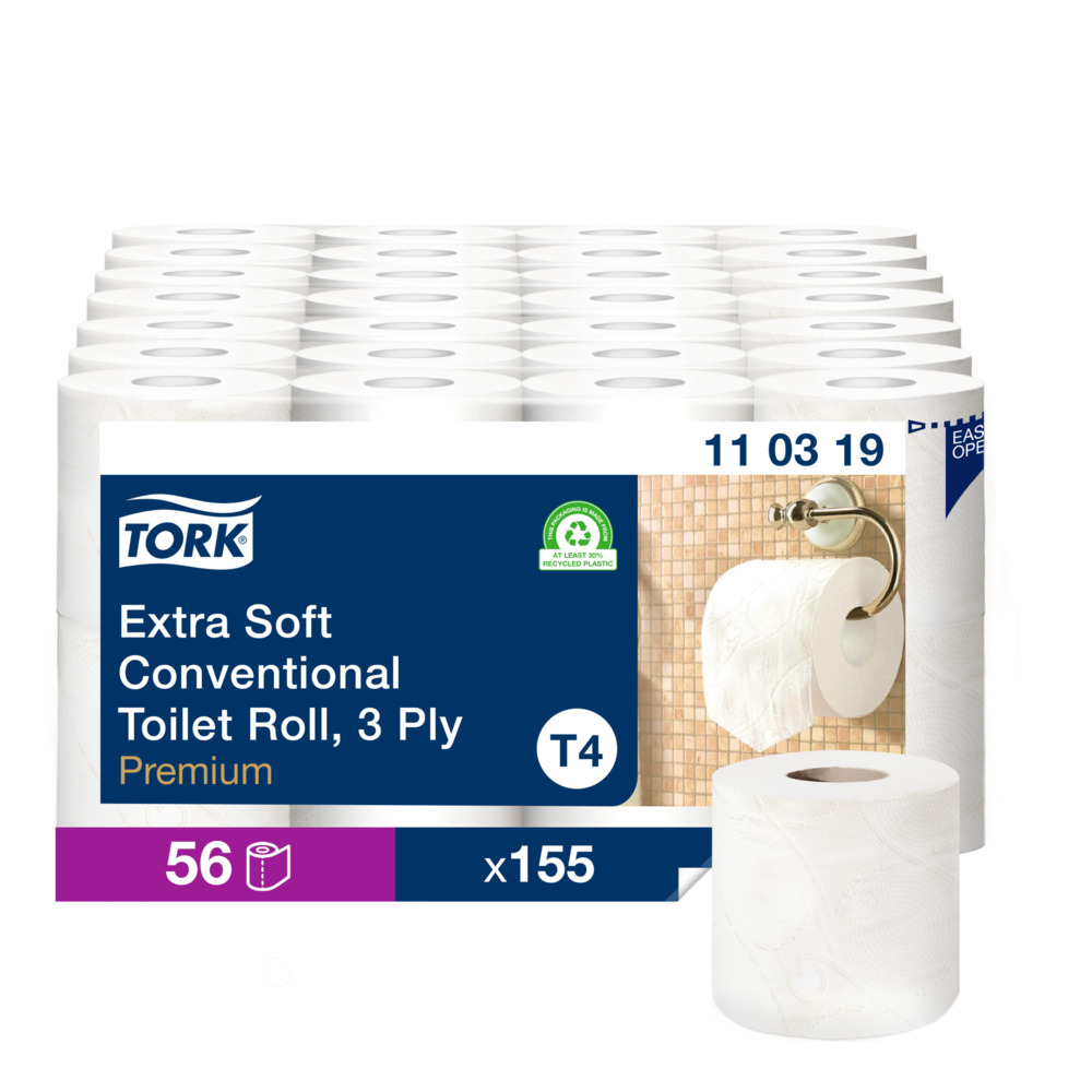 Tork T4 Premium 3-warstwowy papier toaletowy soft 