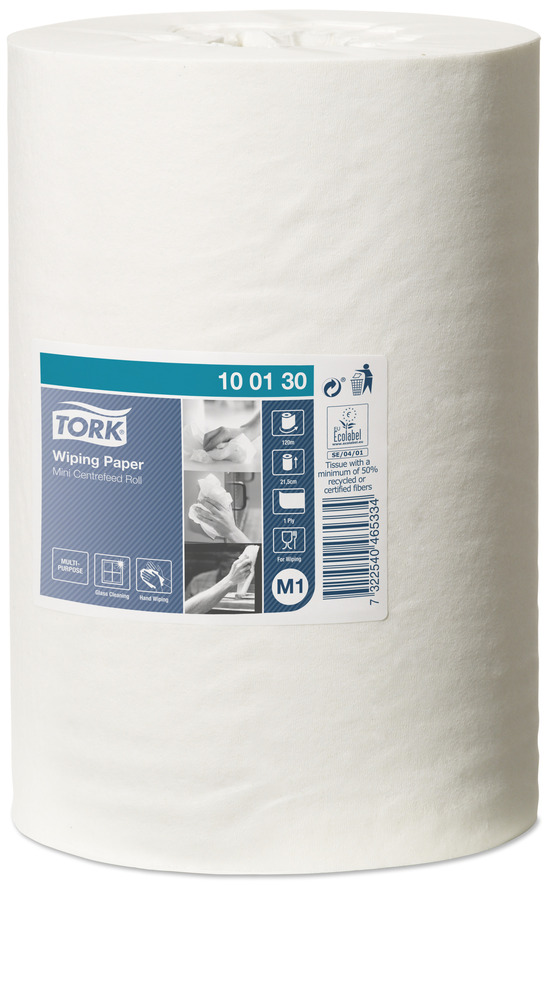 Tork Advanced M1 1 ply Wiping paper Centerfeed roll