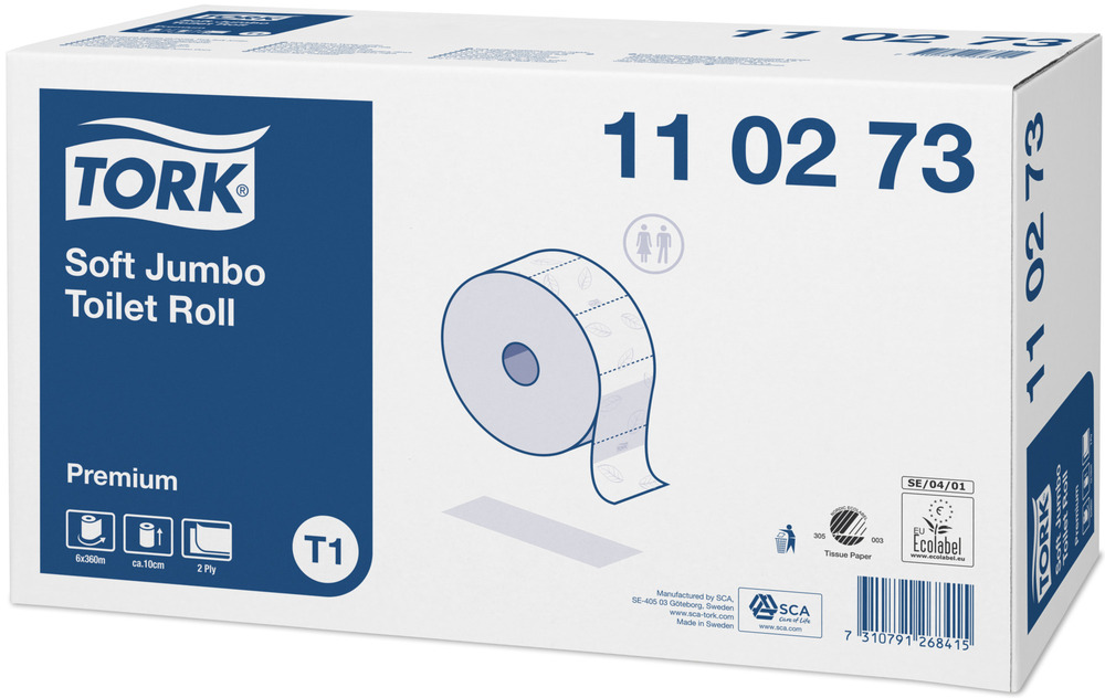 Tork Zacht Jumbo Toiletpapier Premium