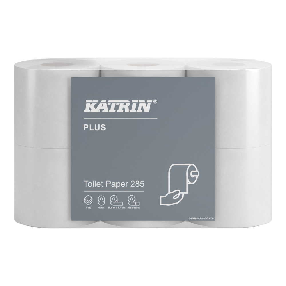 Katrin Plus 3 lager Toalettpapper