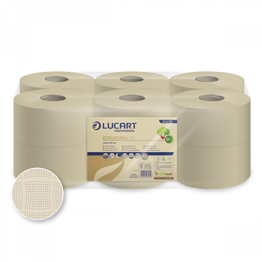 Lucart Econatural Jumbo toalett papír 