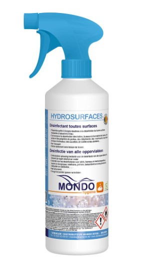 Hydrosurfaces 1 ltr spray de désinfection