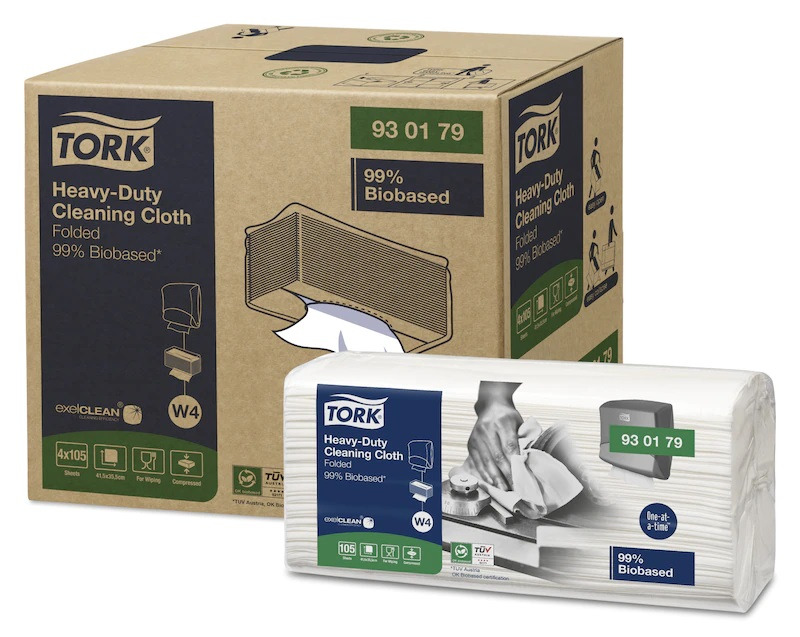 Tork Cleaning Cloth Heavy Duty W4 99% Biobased