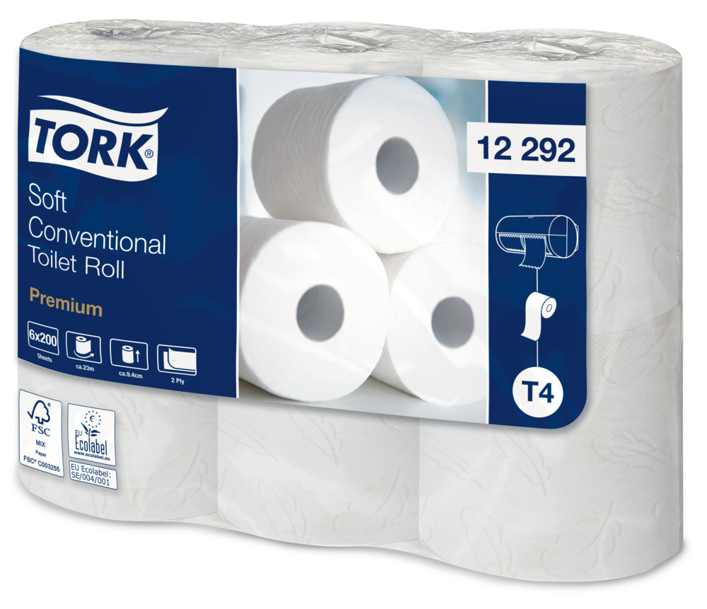 Tork Papier toilette traditionnel doux Premium