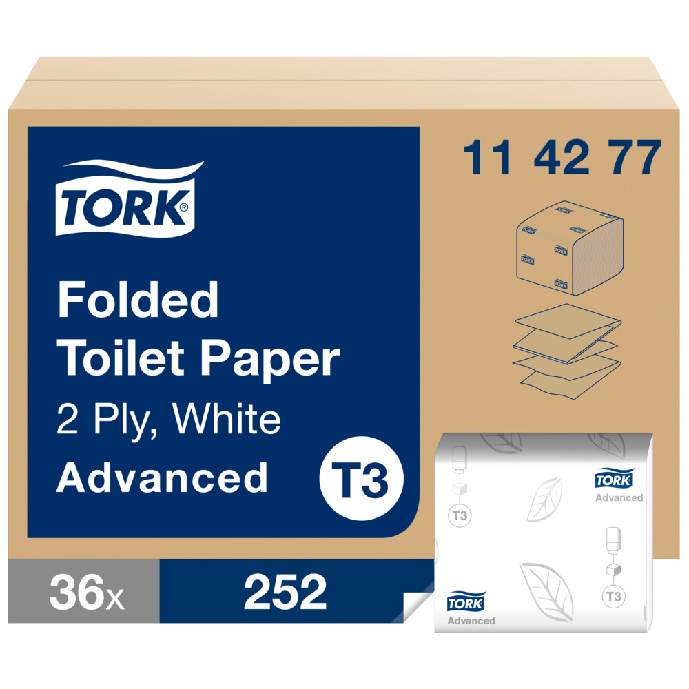 Papier toaletowy w składce T3 Advance Makulatura