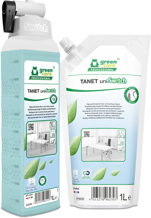 Green Care Tanet Uniswitsh nettoyant ultra concentré pour sols et surfaces