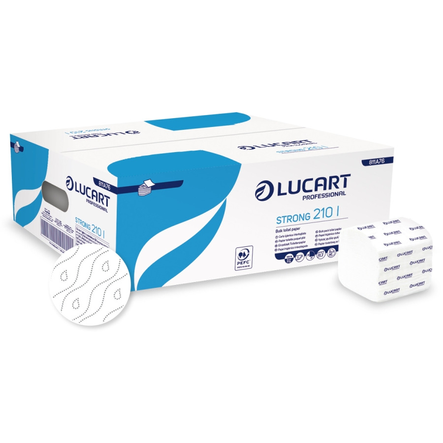 Lucart Strong 210I toiletpapier Bulkpack