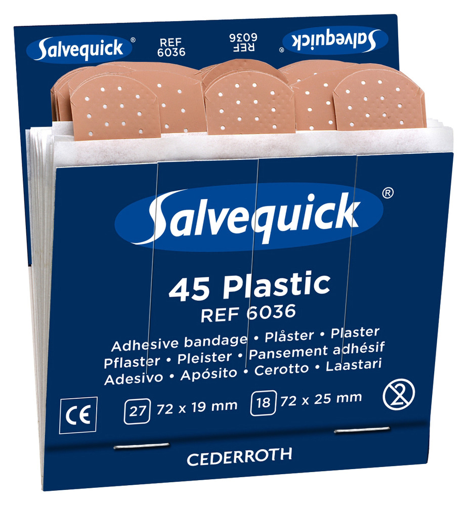 Salvequick műanyag sebtapasz