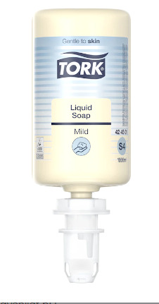 Tork mild flytende såpe, S4,  424501,  1000 ml