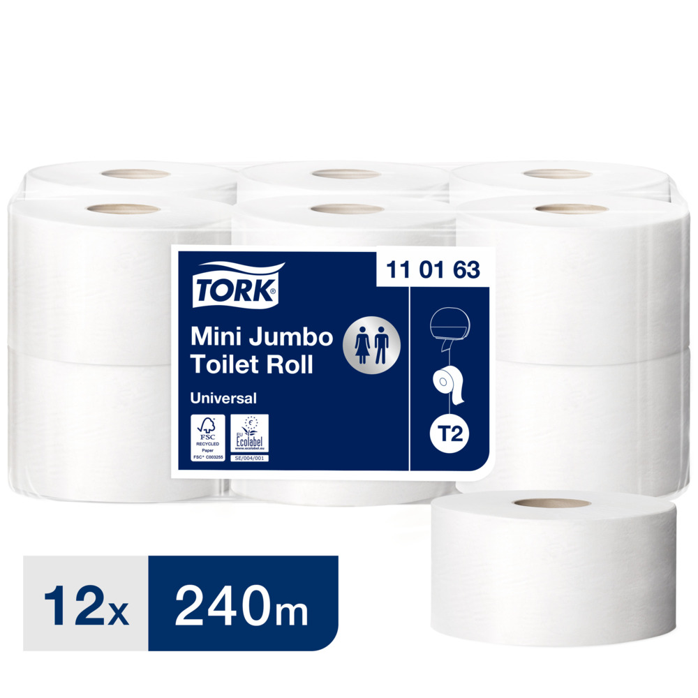 Tork T1 Advnaced Jumbo 2 ply Toilet paper