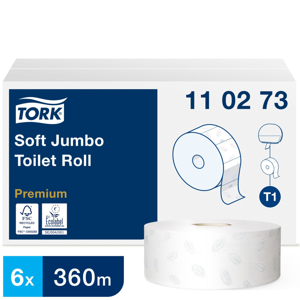 Papier toilette Soft Jumbo Premium Tork