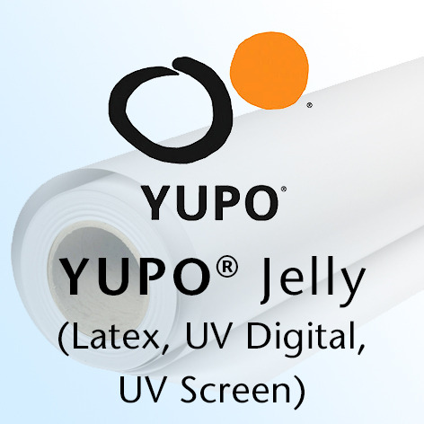YUPO® Jelly LFP (UV numérique, UV sérigraphie, Latex)