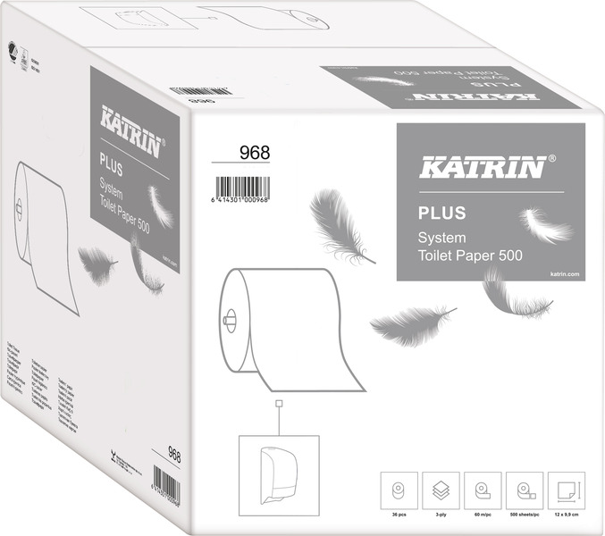 Katrin Plus System 3 ply Toilet paper