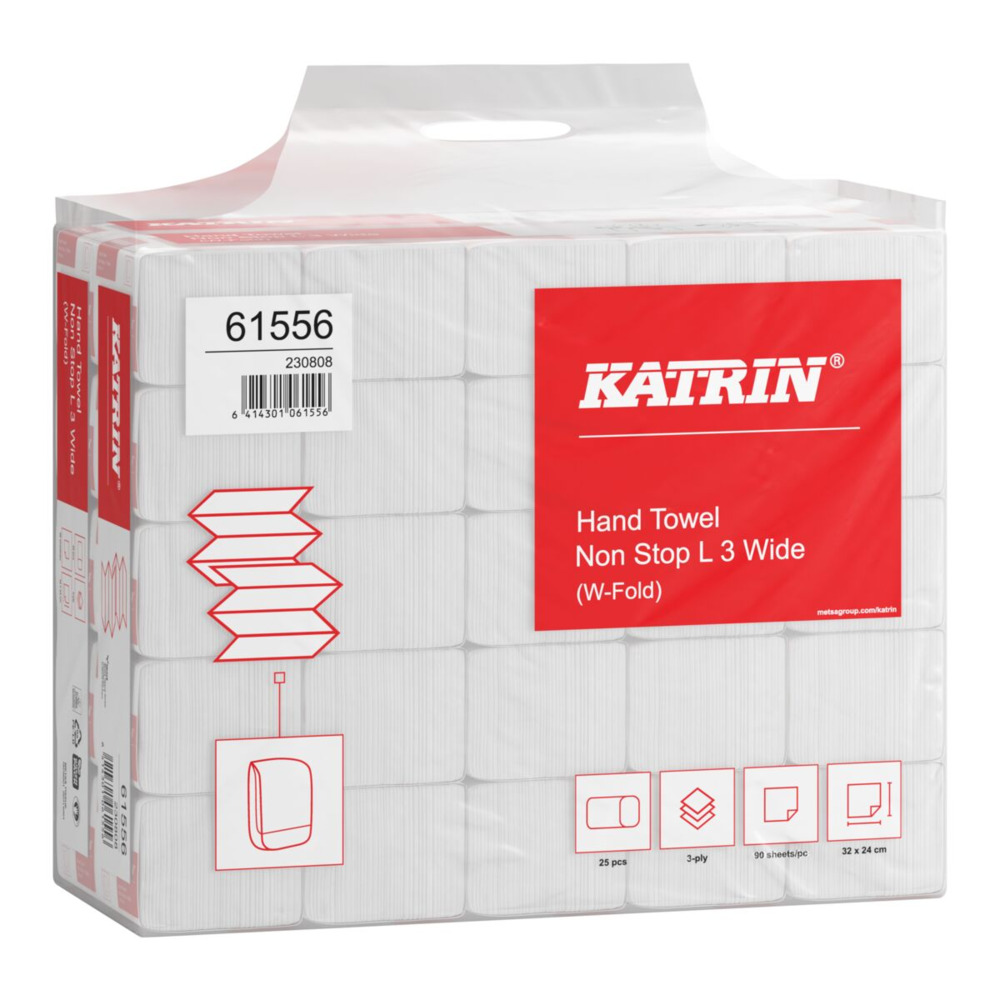 Katrin L3 3 ply Classic Hand Towel Non Stop