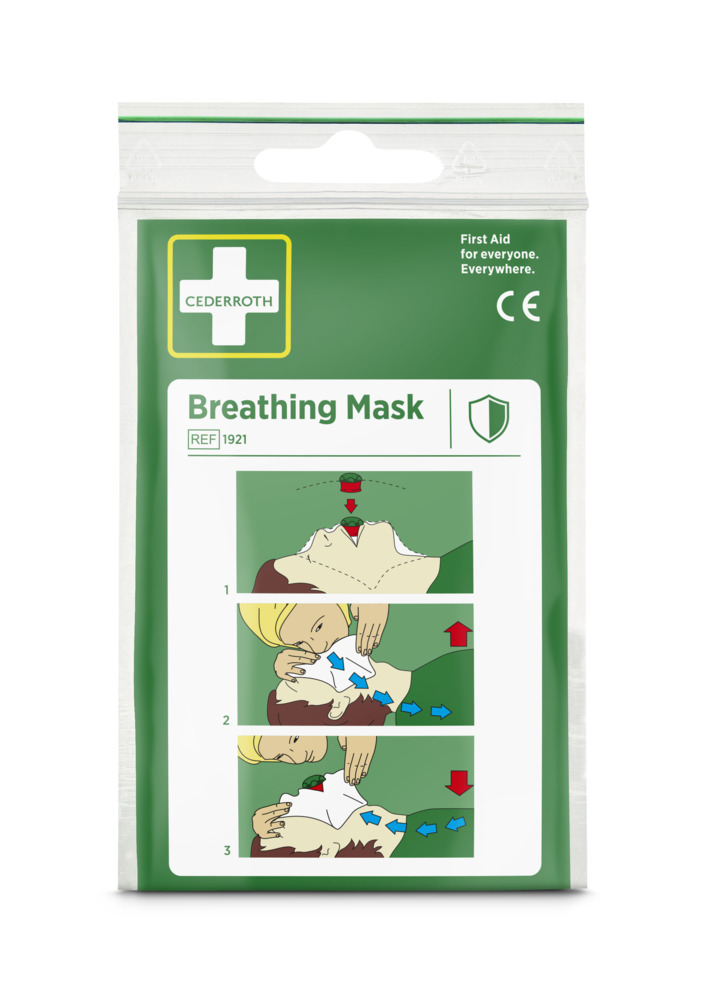 Cederroth védő lélegeztető maszk újraélesztéshez