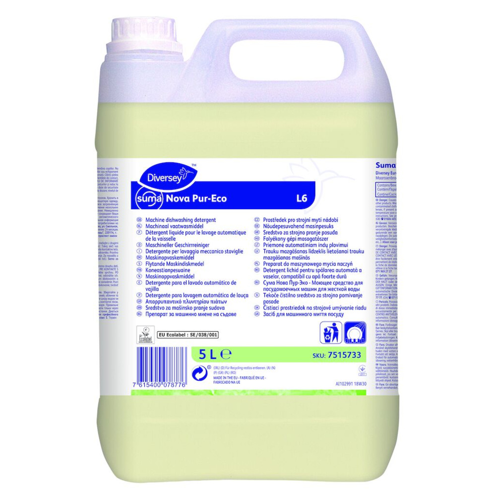 Detergent lichid pentru spalarea automata Suma Nova L6