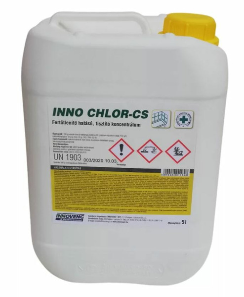 Inno Chlor CS fertőtlenítő hatású tisztító koncentrátum
