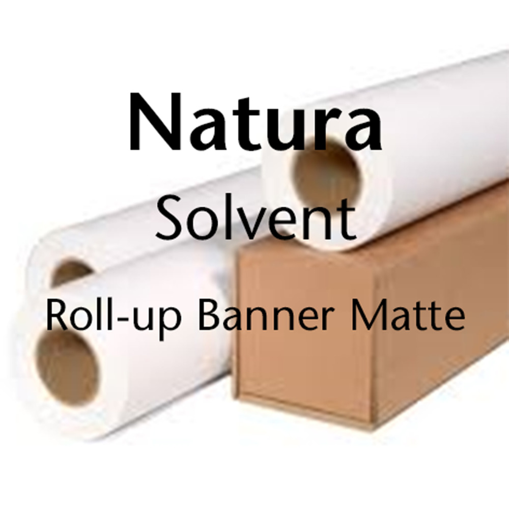 Natura Solvent Roll-Up Banner Matte