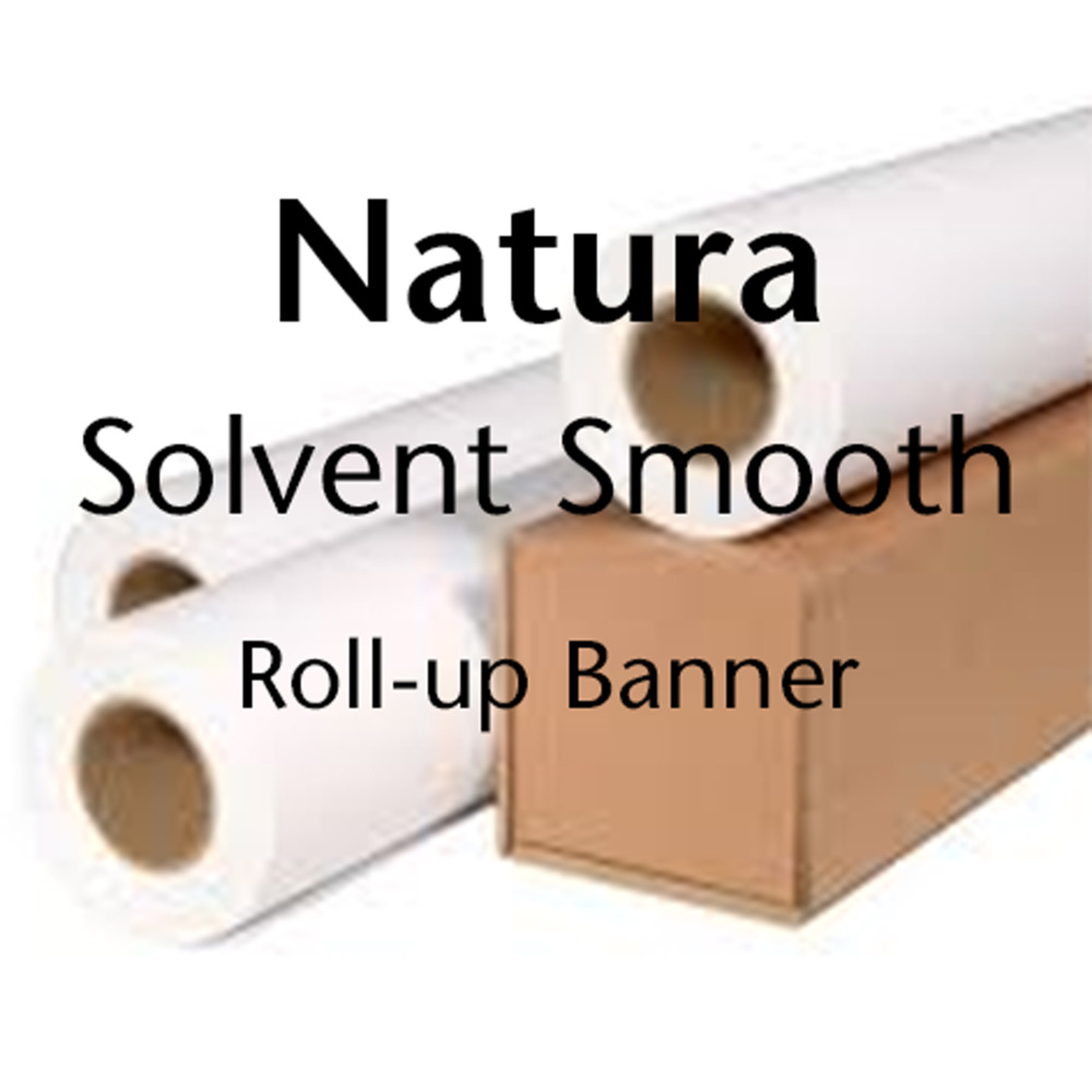 Natura Solvent Smooth Roll-Up Banner Matte