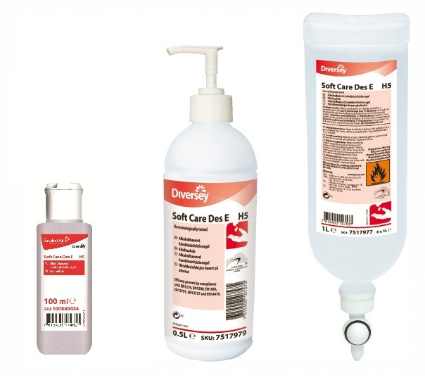 Gel dezinfectant pentru maini Soft Care Med, H5